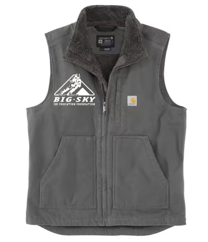 Men's sherpa lined sandstone vest v33 hotsell